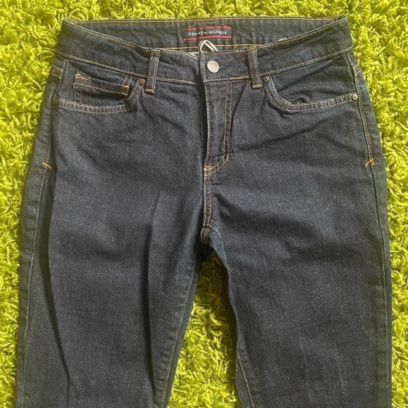 TOMMY HILFIGER JEANS DARK DENIM SIZE 6 - Picture 5 of 14